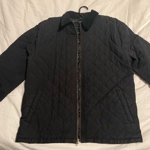 Jcrew Black Quilted Jacket -Large